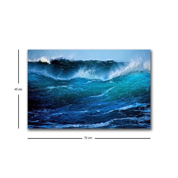 Wallity Lienzo Decorativo Iluminado con LED 45 x 70 cm Multicolor